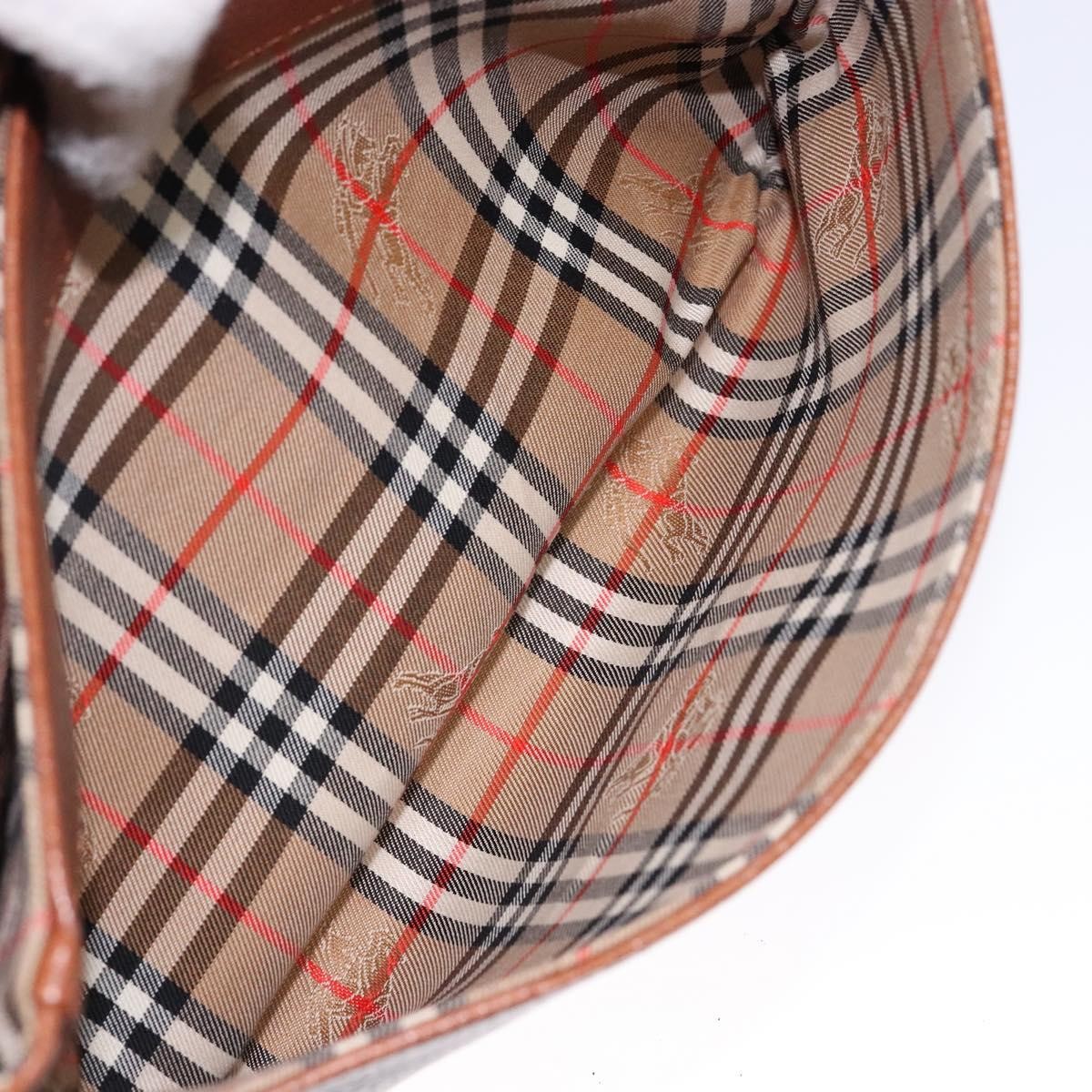 Burberry Flap Shoulder Bag Leather, BROWN, LEATHER, Shoulder bag