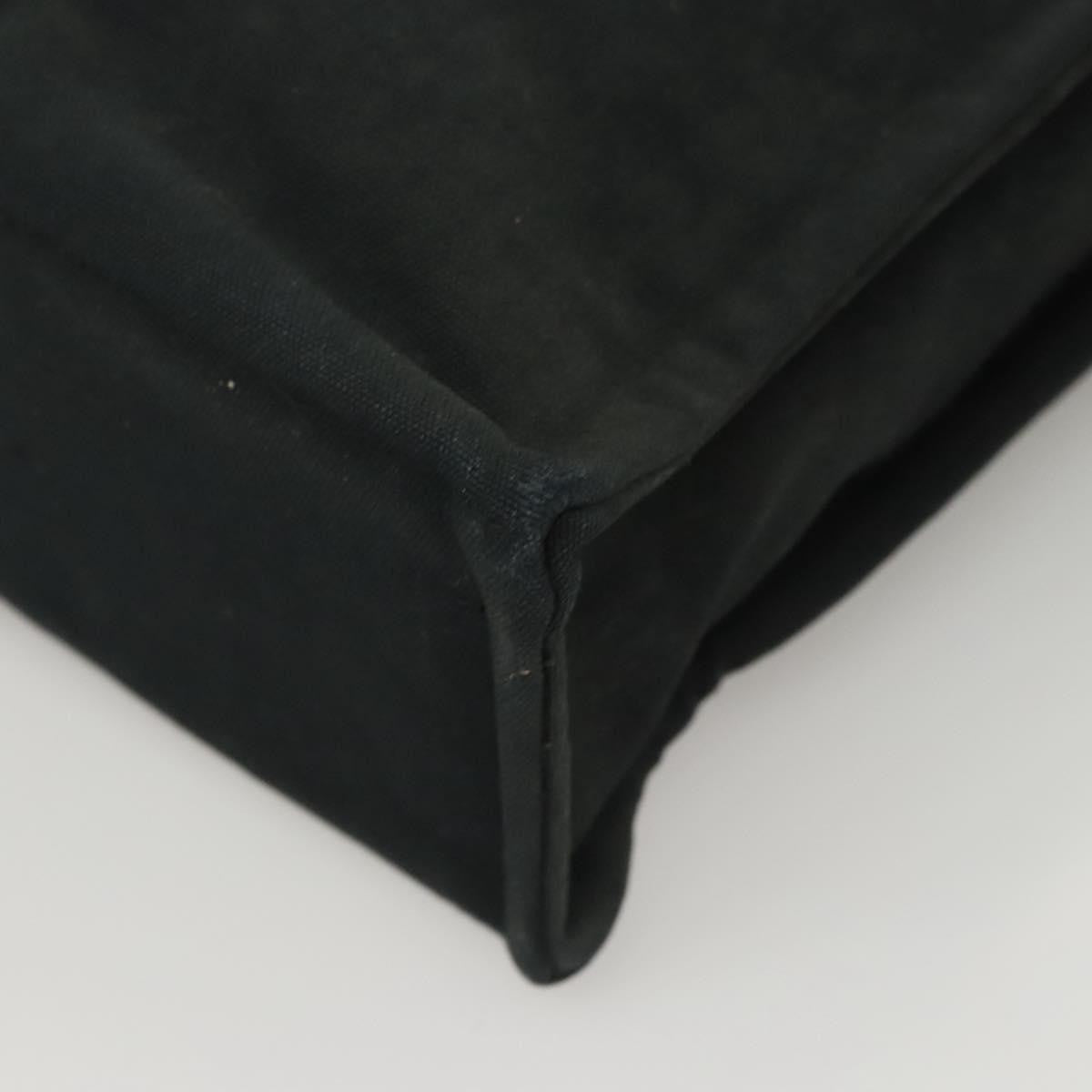 Hermes Fourre Tout Tote Canvas, BLACK, CANVAS, Tote bag