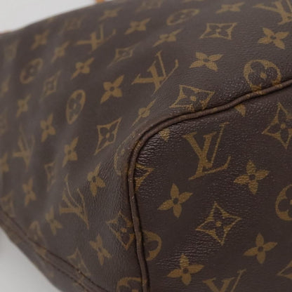 Louis Vuitton Neverfull Tote Monogram Canvas, BROWN, CANVAS, Tote bag