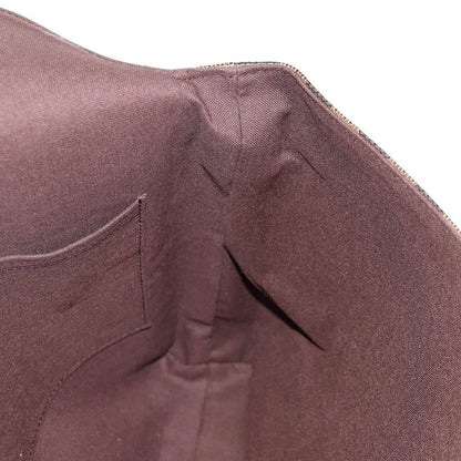 Louis Vuitton Brooklyn Handbag Damier, BROWN, CANVAS, Handbag