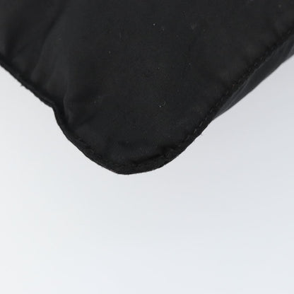 Prada Flat Messenger Bag Tessuto, BLACK, NYLON, Shoulder bag