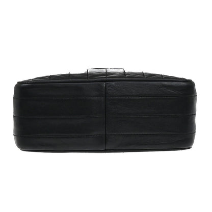 Chanel Vintage Tassel Camera Bag Vertical Quilted Leather, BLACK, LEATHER, Shoulder bag