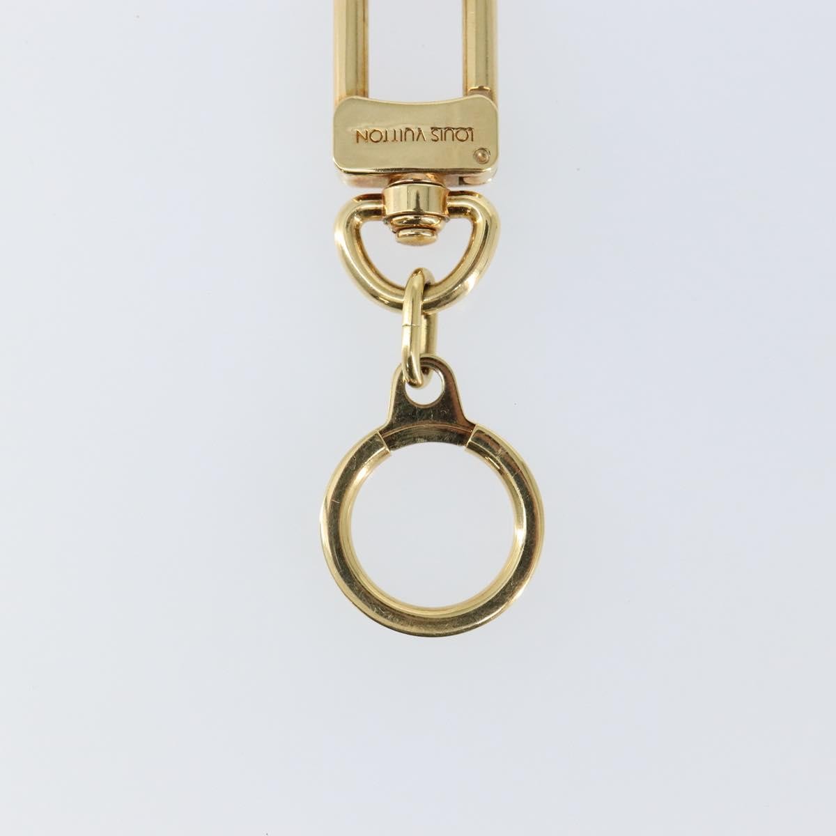 Louis Vuitton Bolt Pochette Extender Keychain Metal, GOLD, METAL, Charms and Keychains