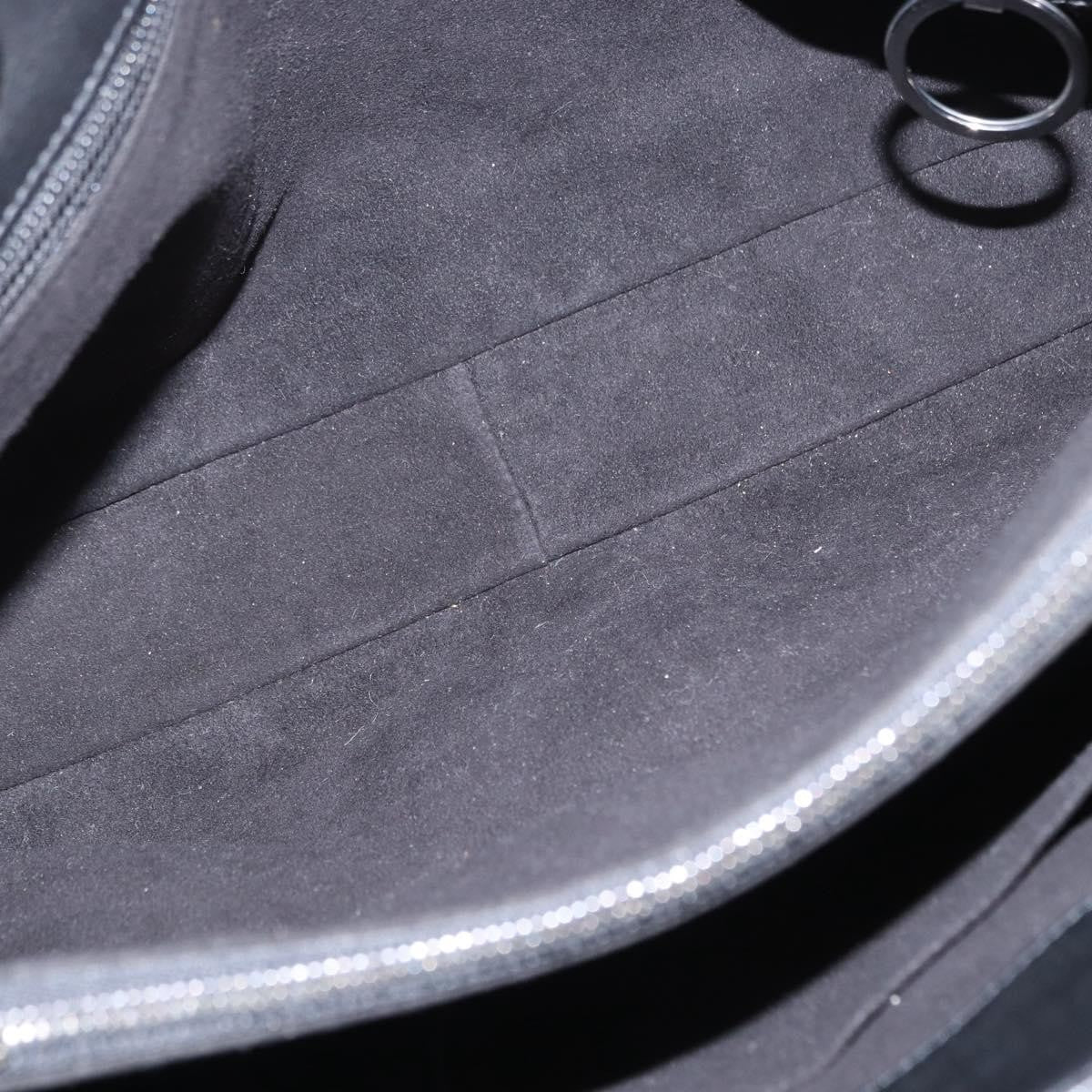 Salvatore Ferragamo Gancini Tote Leather, BLACK, LEATHER, Tote bag