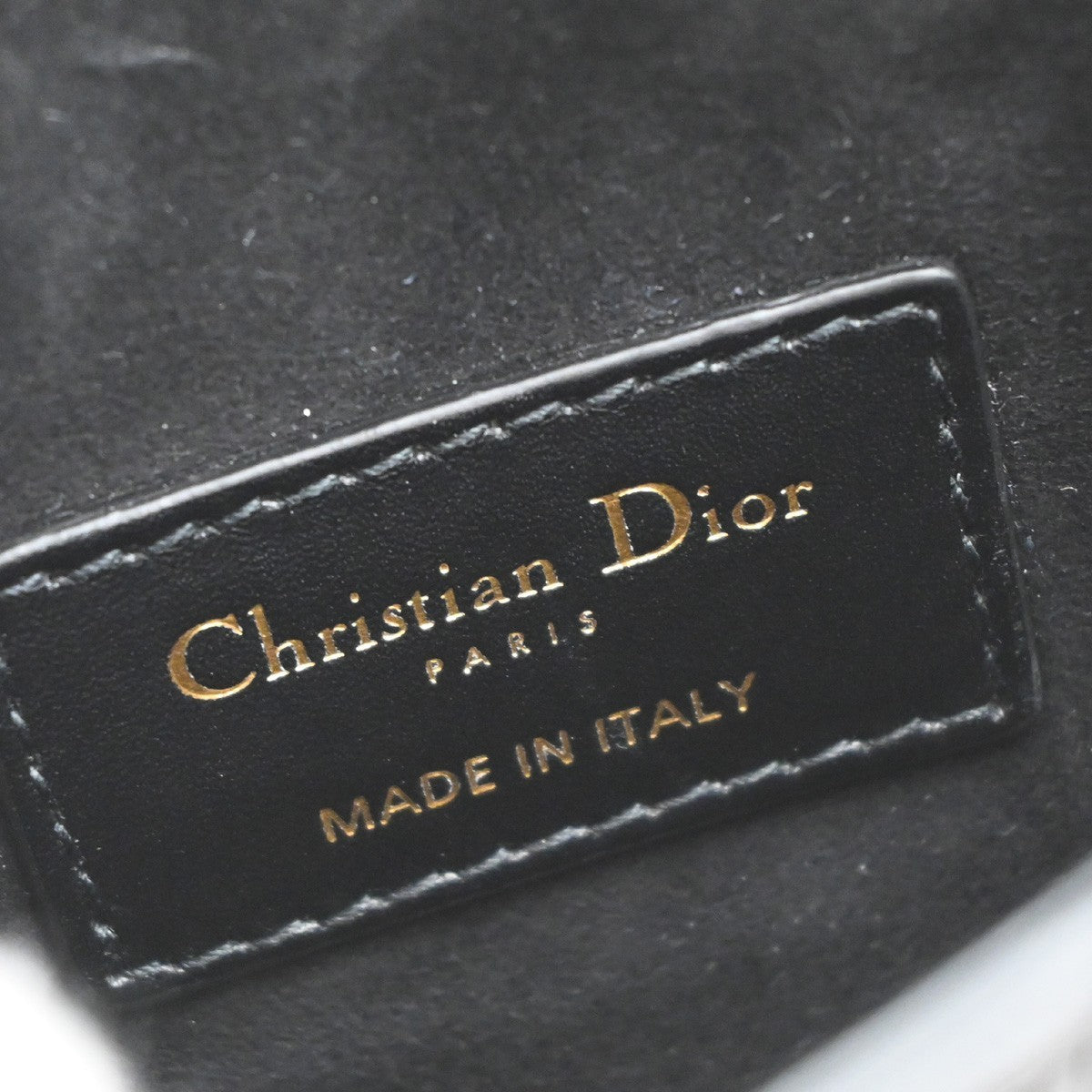Christian Dior Saddle Belt Bag Leather, BLACK, LEATHER, Clutche & pouche