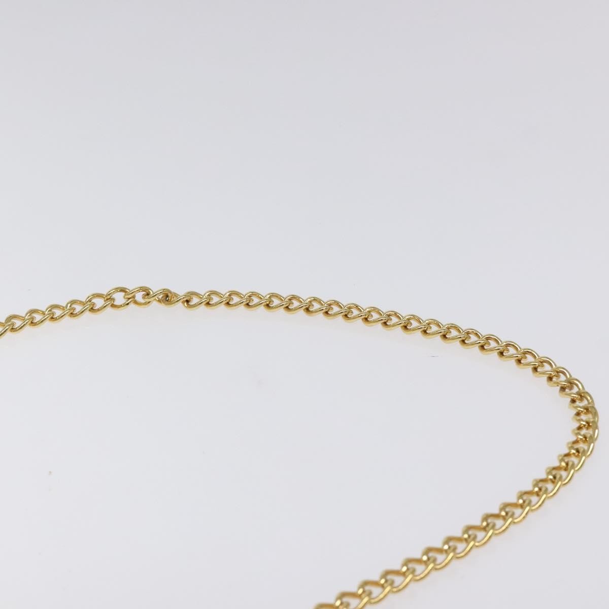 Salvatore Ferragamo Vintage Gancini Chain Shoulder Bag Leather, BROWN, LEATHER, Shoulder bag