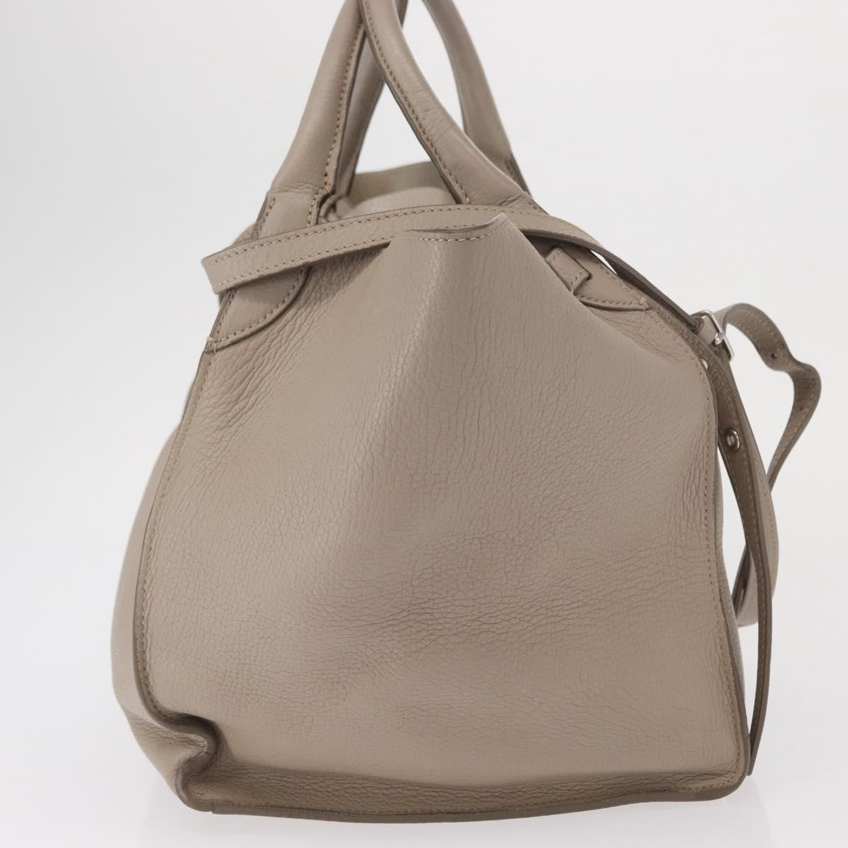 Celine Big Bag Grained Calfskin, BEIGE, LEATHER, Handbag