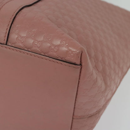 Gucci Margaux Tote (Outlet) Microguccissima Leather, PINK, LEATHER, Tote bag