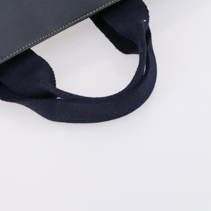 Hermes Valparaiso Bag Toile and Leather, NAVY, CANVAS, Handbag