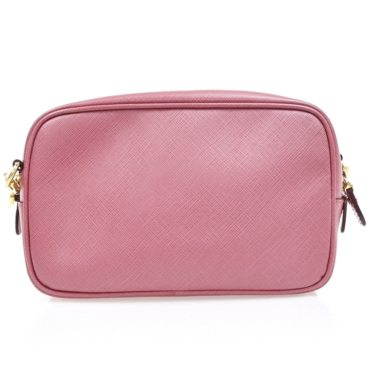 Salvatore Ferragamo Gancini Shoulder Bag Leather, Pink, Leather, Shoulder Bag