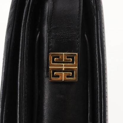 Givenchy Vintage 4G shoulder bag Suede, BLACK, SUEDE, Shoulder bag