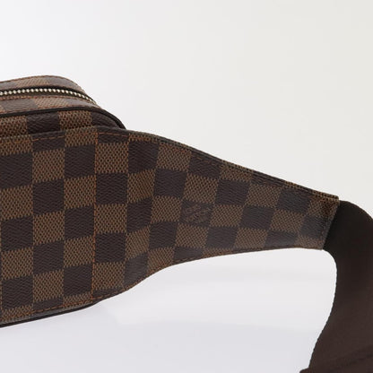 Louis Vuitton Geronimos Waist Bag Damier, BROWN, CANVAS, Shoulder bag