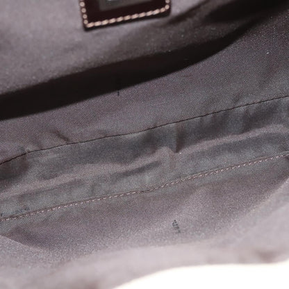 Fendi Mamma Baguette Shoulder Bag Canvas, BEIGE, CANVAS, Shoulder bag