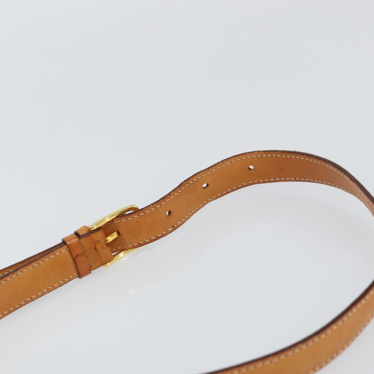 Celine Vintage Macadam Shoulder Bag Canvas, BEIGE, CANVAS, Shoulder bag