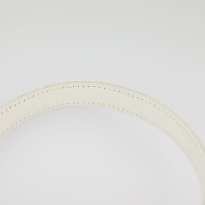 Christian Dior Vintage Honeycomb Shoulder Bag Canvas, WHITE, CANVAS, Shoulder bag