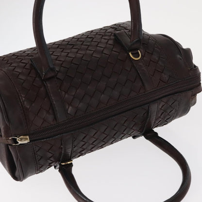 Bottega Veneta Intrecciato Handbag Leather, BROWN, LEATHER, Handbag