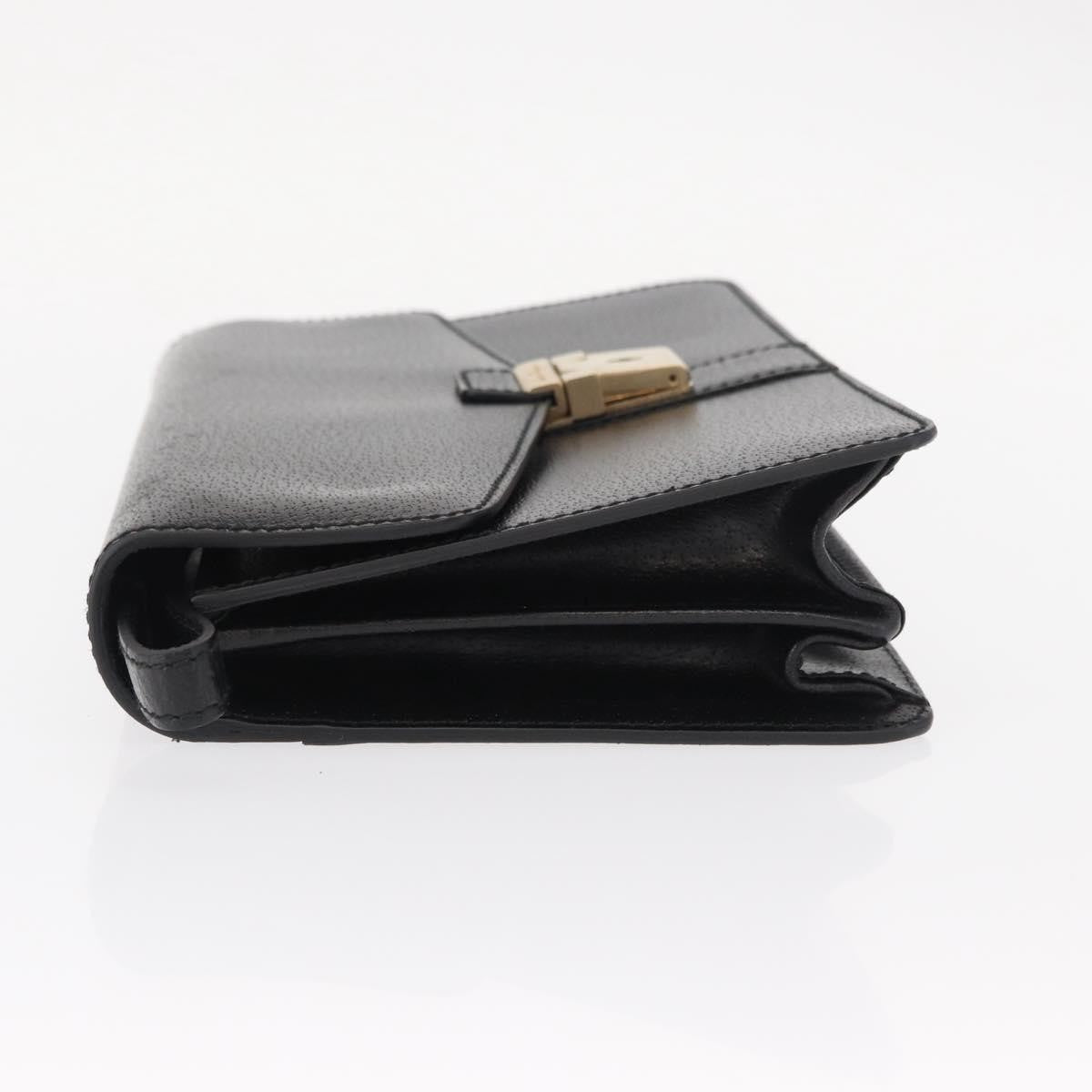 Salvatore Ferragamo Vintage clutch Bag Leather, BLACK, LEATHER, Clutche & pouche