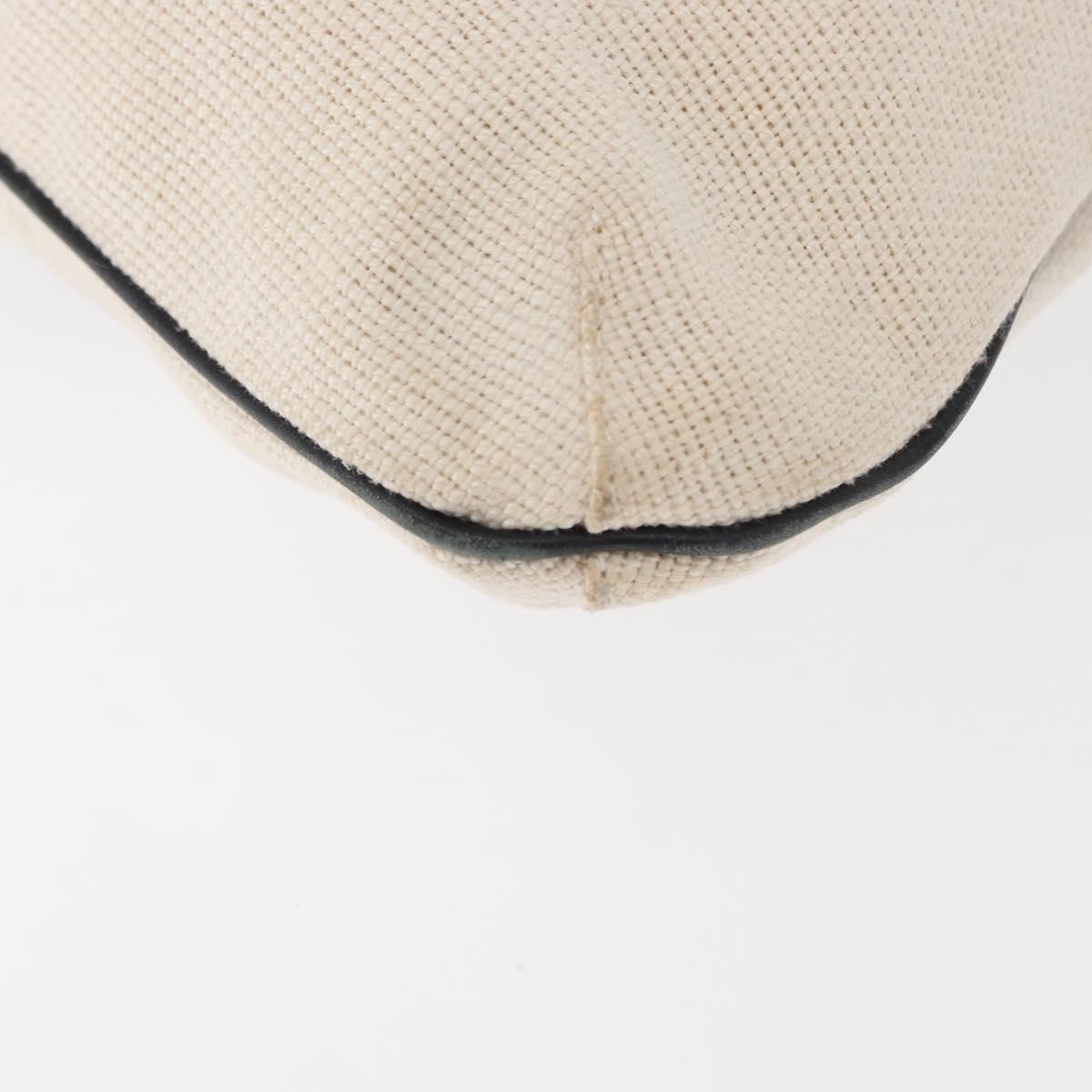 Gucci Vintage Shoulder Bag Canvas, BEIGE, CANVAS, Shoulder bag