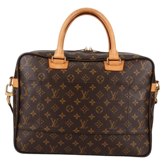 Louis Vuitton Icare Laptop Bag Monogram Canvas, BROWN, CANVAS, Briefcase