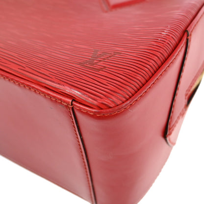 Louis Vuitton Sablons Handbag Epi Leather, RED, LEATHER, Handbag