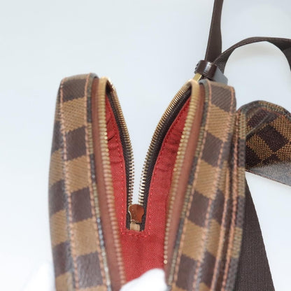 Louis Vuitton Geronimos Waist Bag Damier, BROWN, CANVAS, Shoulder bag