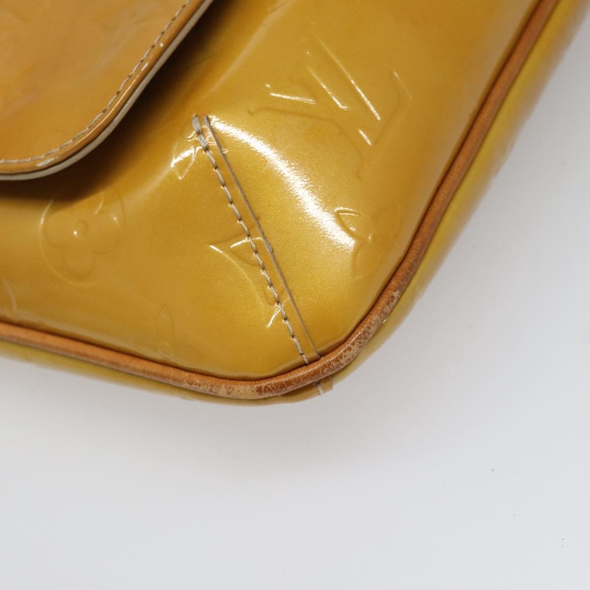 Louis Vuitton Thompson Street Handbag Monogram Vernis, BEIGE, PATENT_LEATHER, Handbag