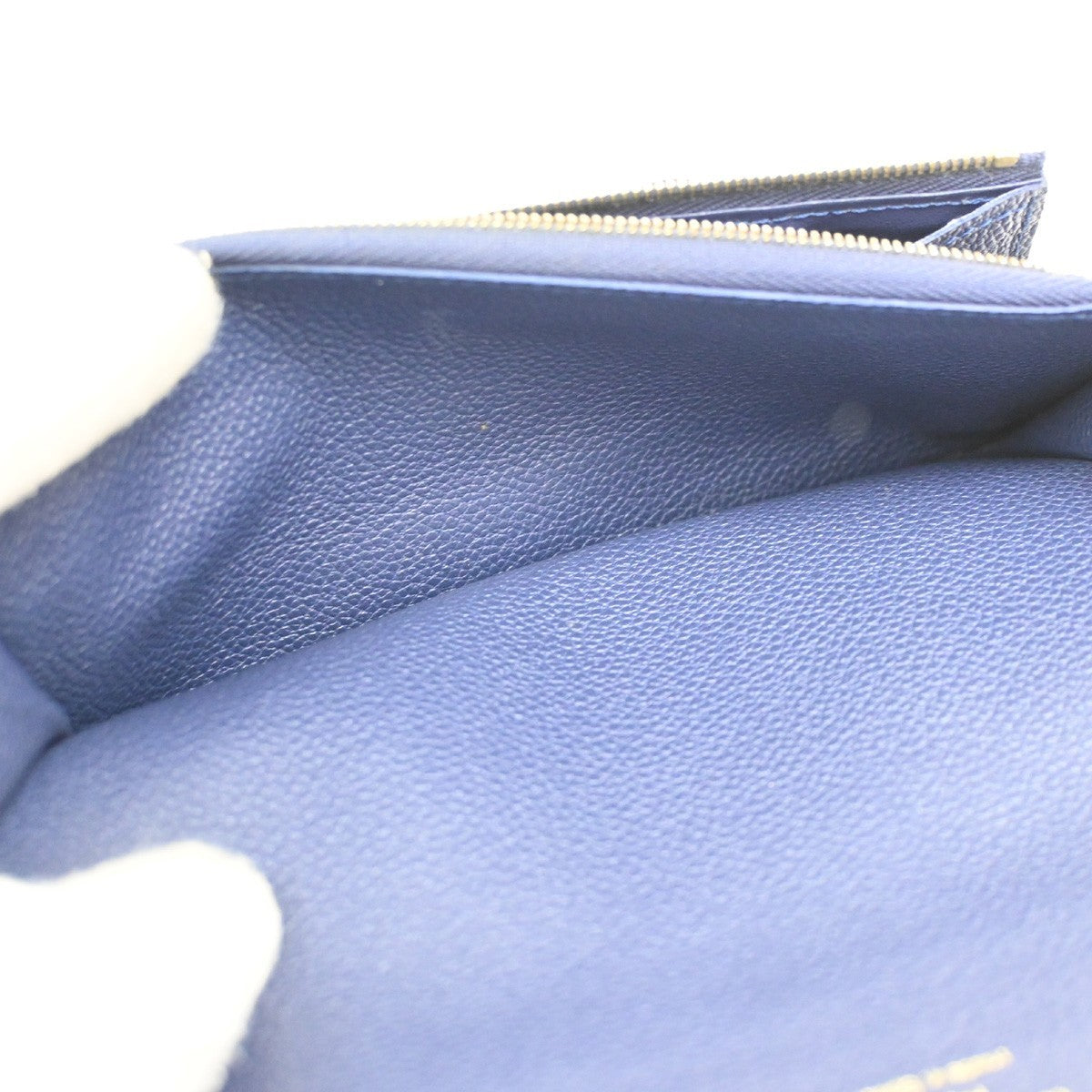 Louis Vuitton Virtuose Wallet Monogram Empreinte Leather, BLUE, LEATHER, Wallets