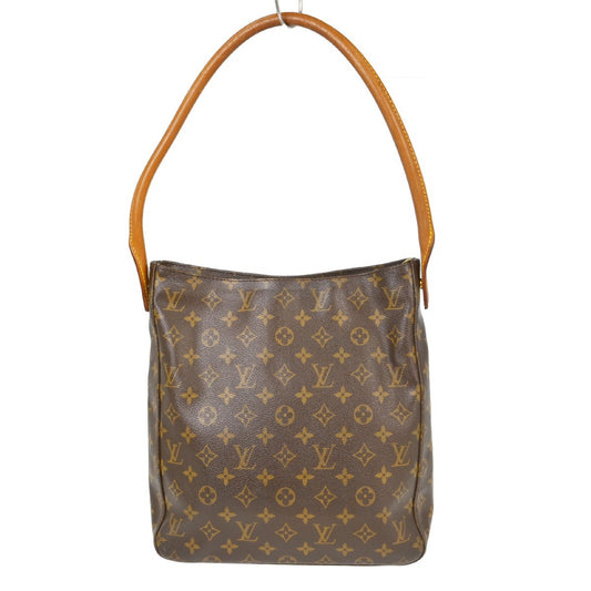 Louis Vuitton Monogram Looping Handbag Monogram Canvas, Brown, Canvas, Shoulder Bag