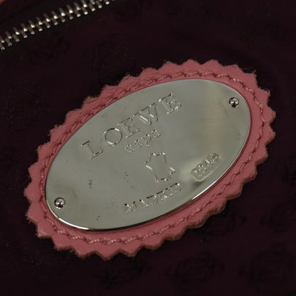 Loewe Anagram Logo Nappa Aire Hand Bag Leather, PINK, LEATHER, Handbag