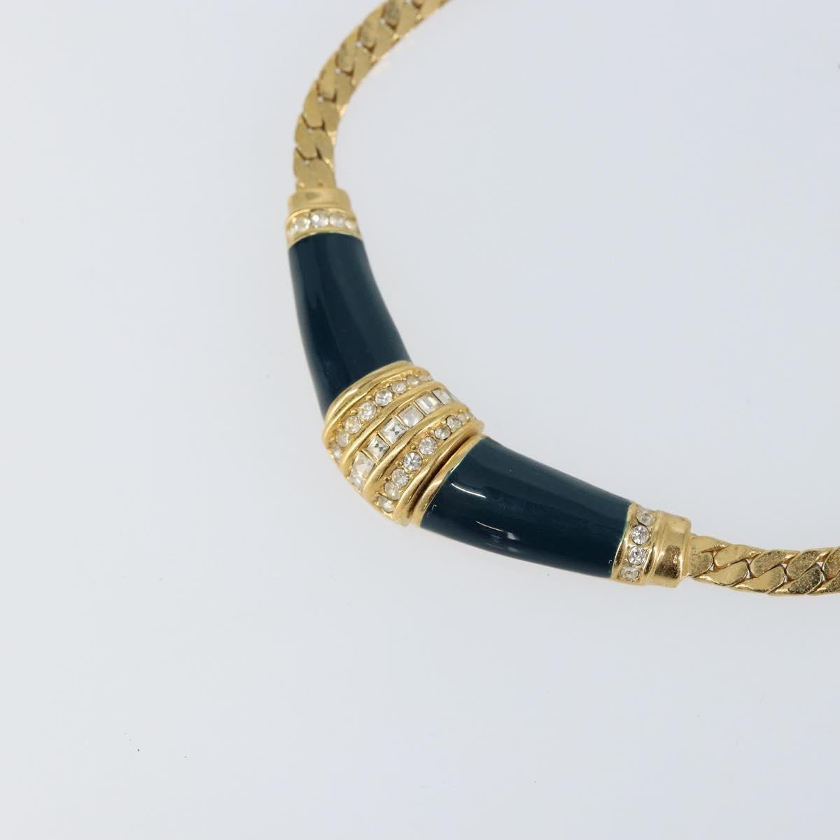 Christian Dior CD Logo necklace Metal, GOLD, METAL, Necklace