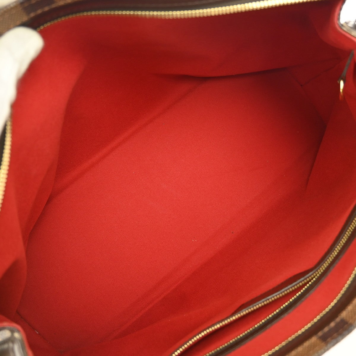 Louis Vuitton Chelsea Handbag Damier, BROWN, CANVAS, Tote bag