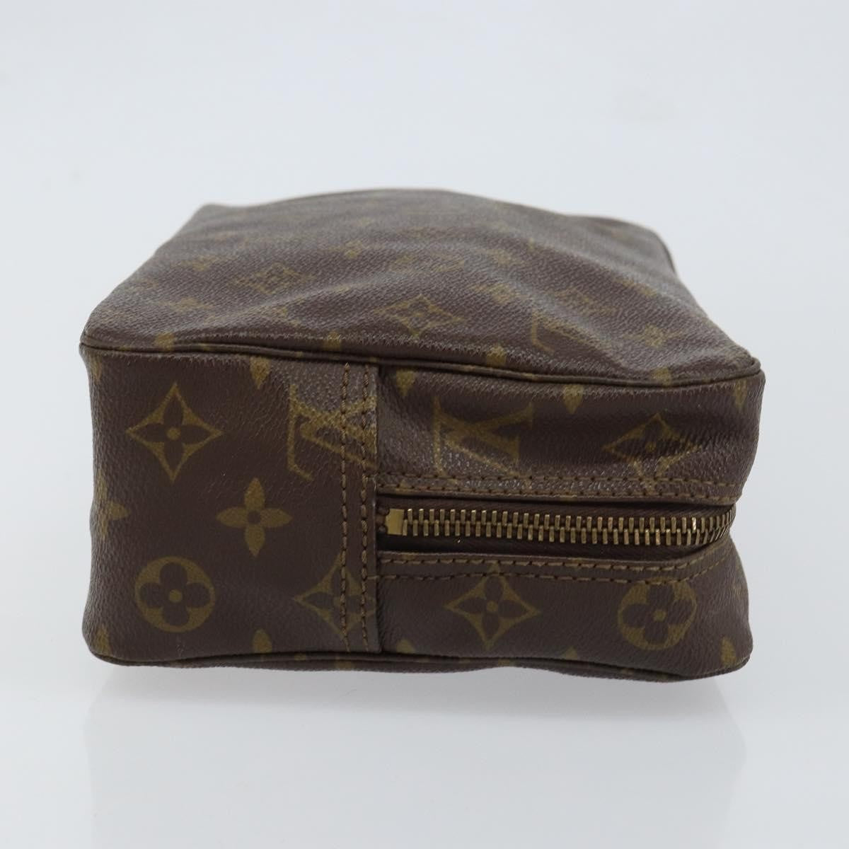 Louis Vuitton Trousse Toilette Monogram Canvas, BROWN, CANVAS, Clutche & pouche