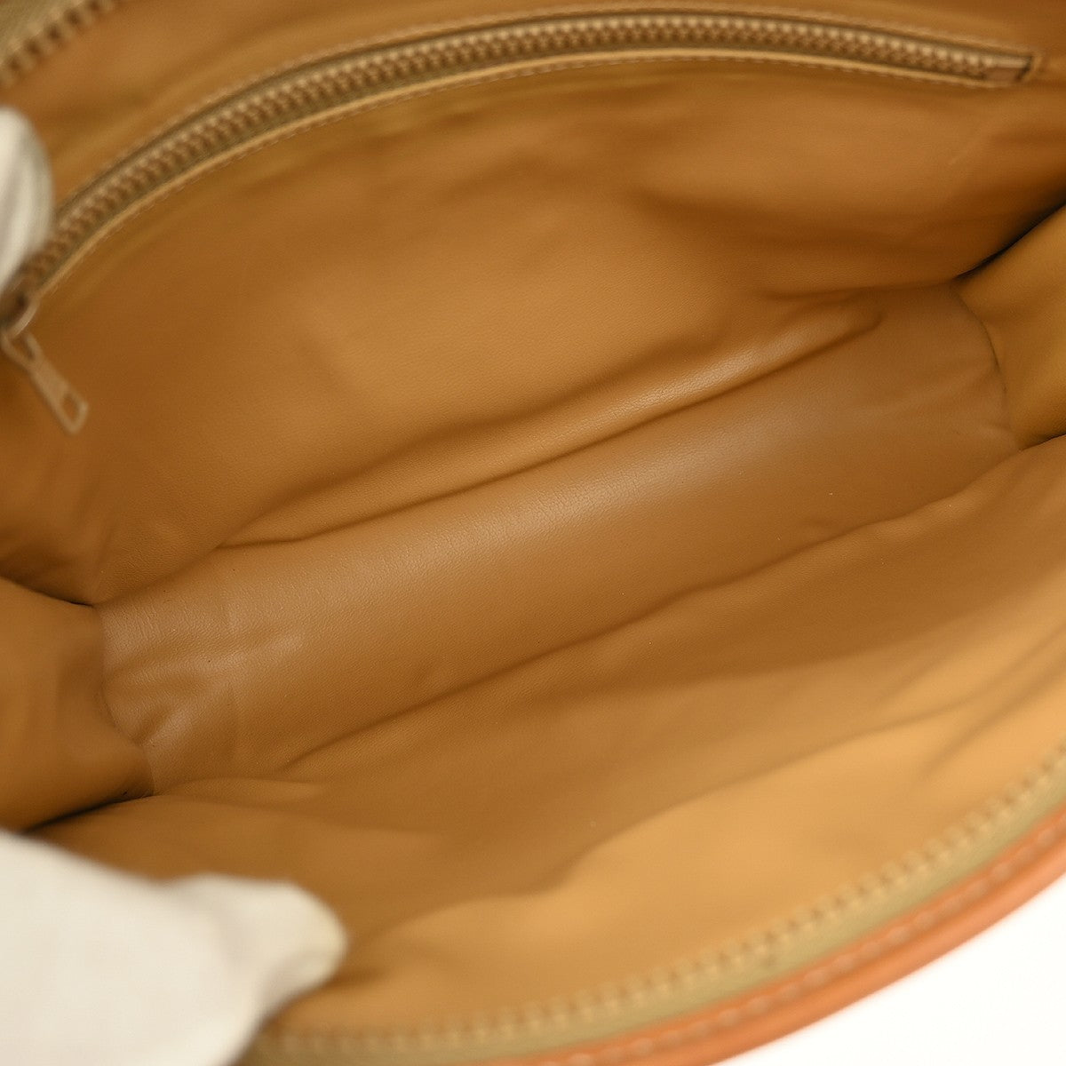 Celine Macadam Pochette Canvas and Leather, BROWN, CANVAS, Clutche & pouche