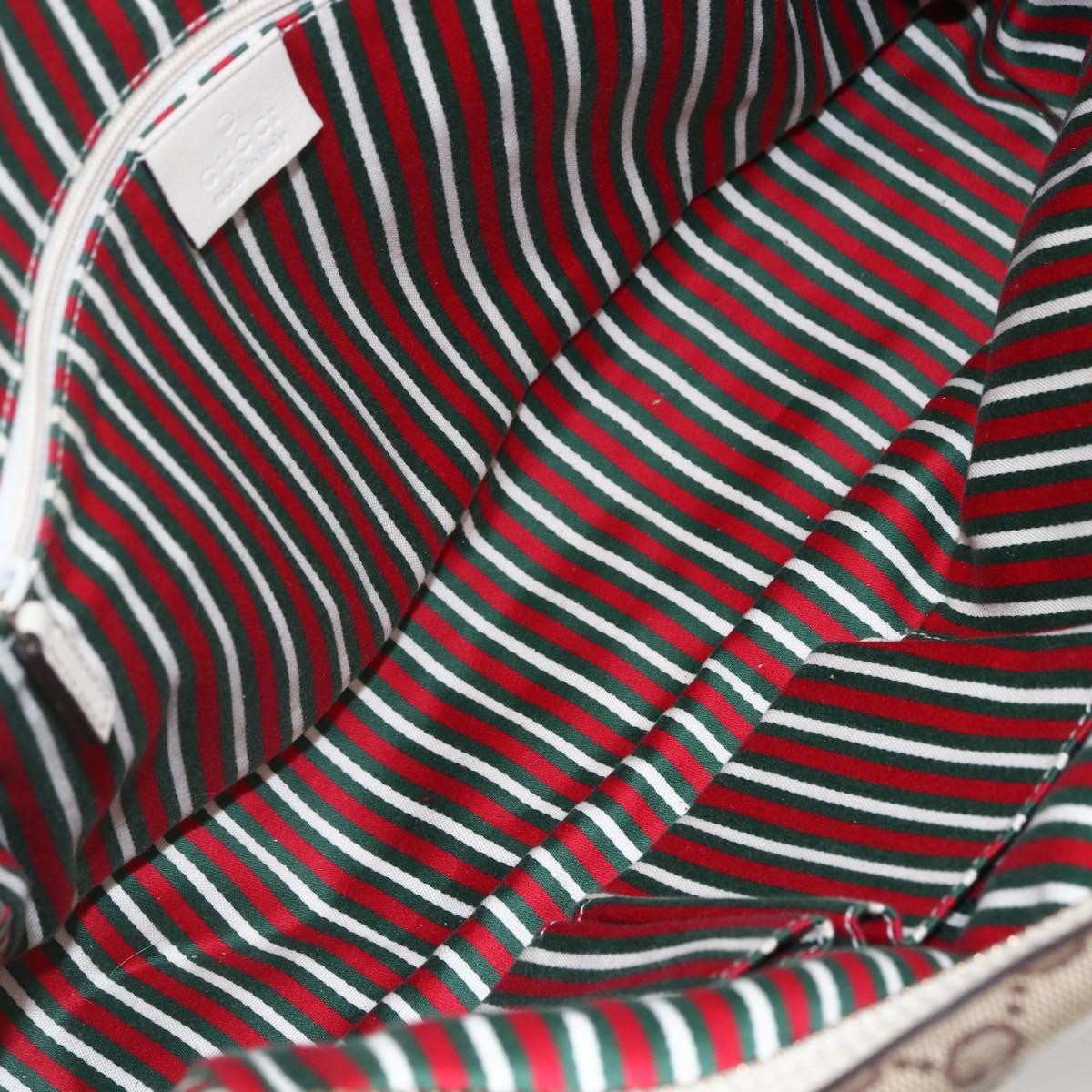 Gucci New Britt Boston Bag GG Canvas, BEIGE, CANVAS, Travel bag