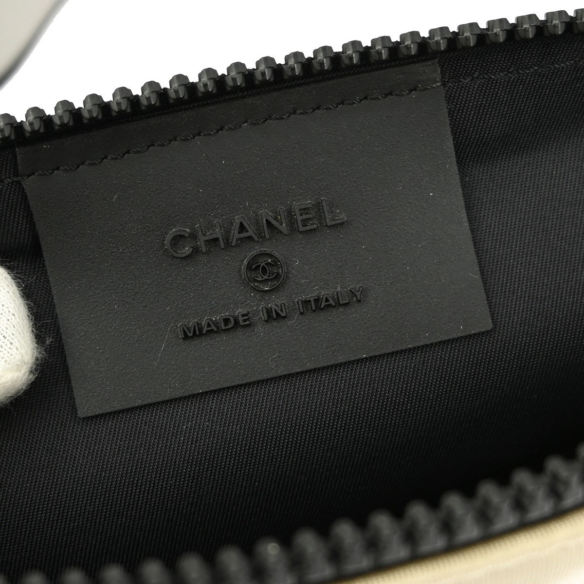 Chanel Sport Line Waist Bag Canvas, WHITE, CANVAS, Clutche & pouche