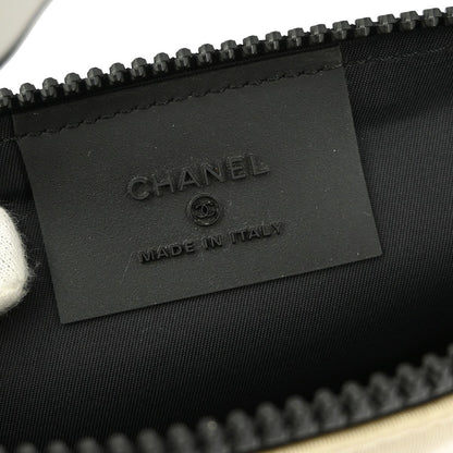 Chanel Sport Line Waist Bag Canvas, WHITE, CANVAS, Clutche & pouche