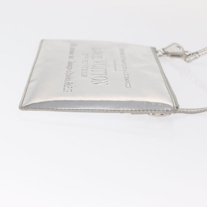 Louis Vuitton Pochette Clutch Monogram Miroir PVC, SILVER, PATENT_LEATHER, Clutche & pouche