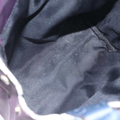 Burberry Nova Check Tote Nylon, PURPLE, NYLON, Tote bag