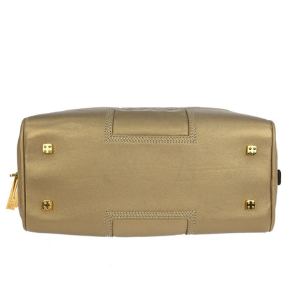 Loewe Amazona Bag Leather, GOLD, LEATHER, Handbag