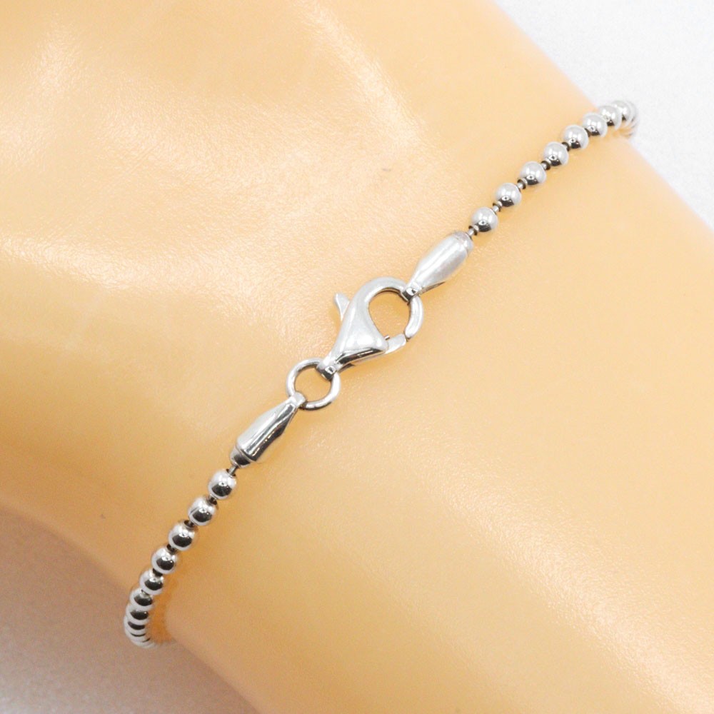 Gucci Ball chain bracelet Silver 925, SILVER, SILVER, Bracelet