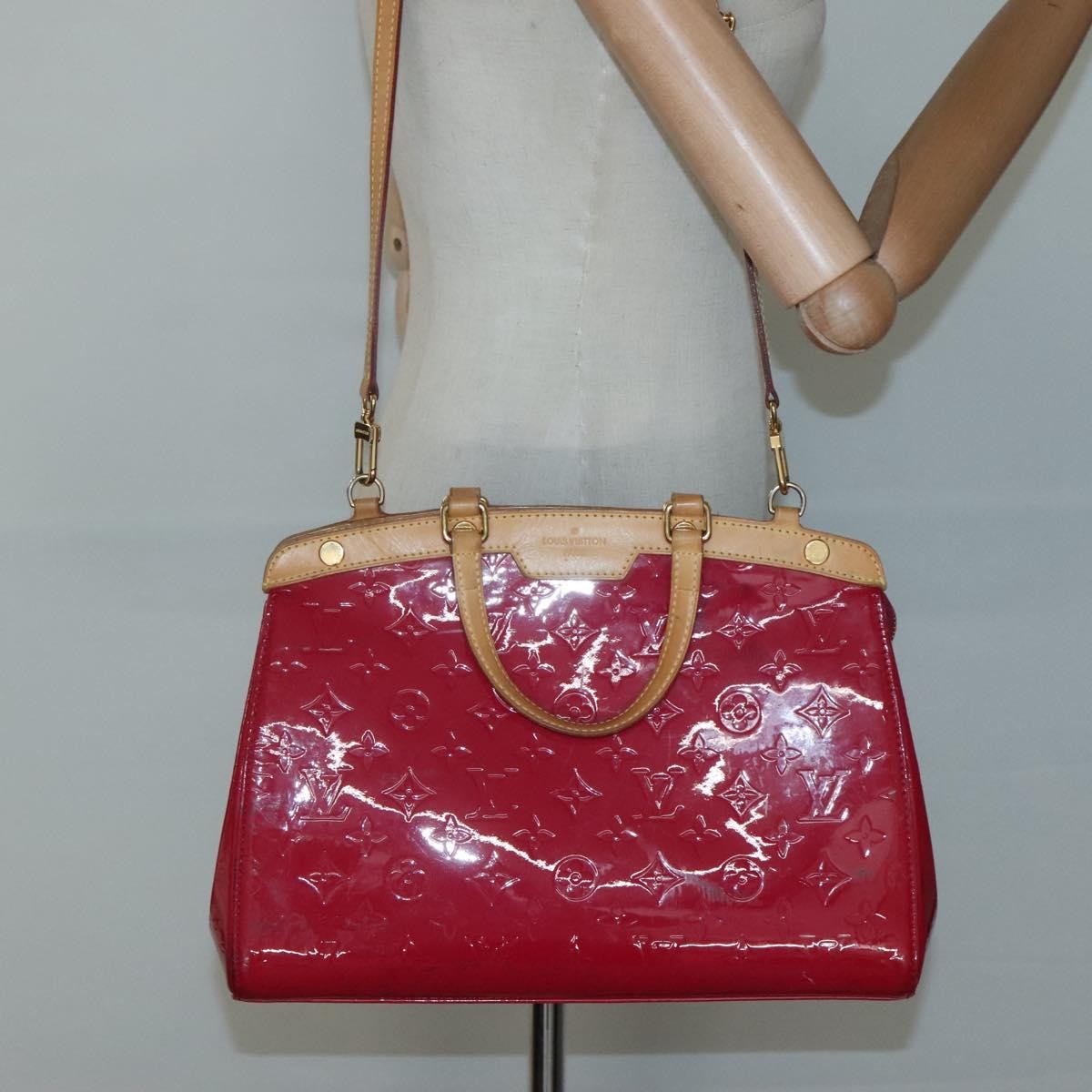 Louis Vuitton Blair Monogram vernis, PINK, PATENT_LEATHER, Handbag