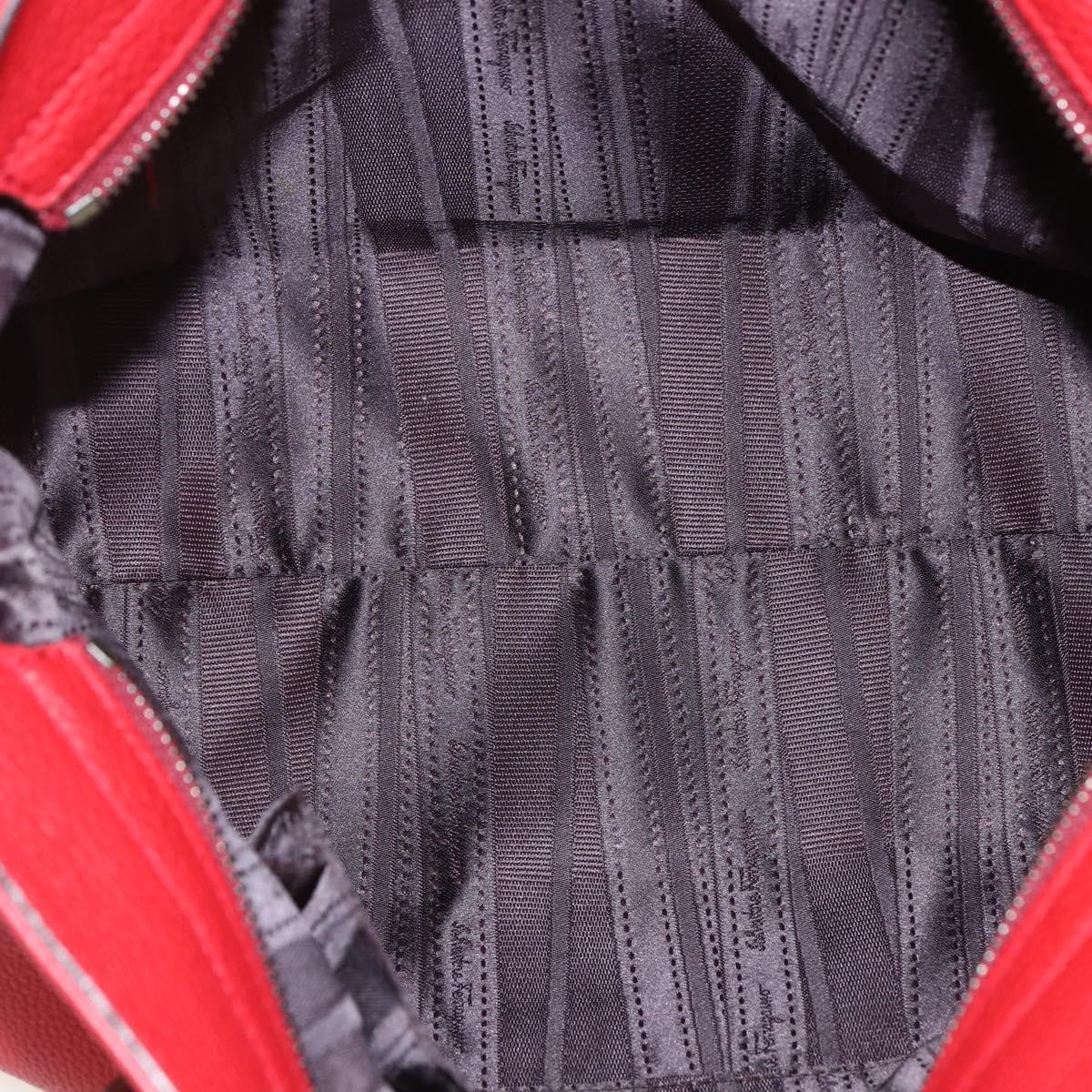 Salvatore Ferragamo Soft Sofia Tote Leather, RED, LEATHER, Tote bag