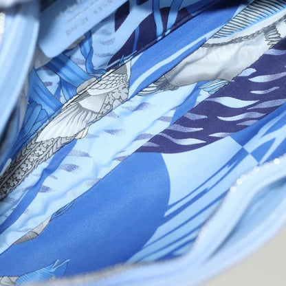 Salvatore Ferragamo Vala Shoulder Bag Leather, BLUE, LEATHER, Shoulder bag