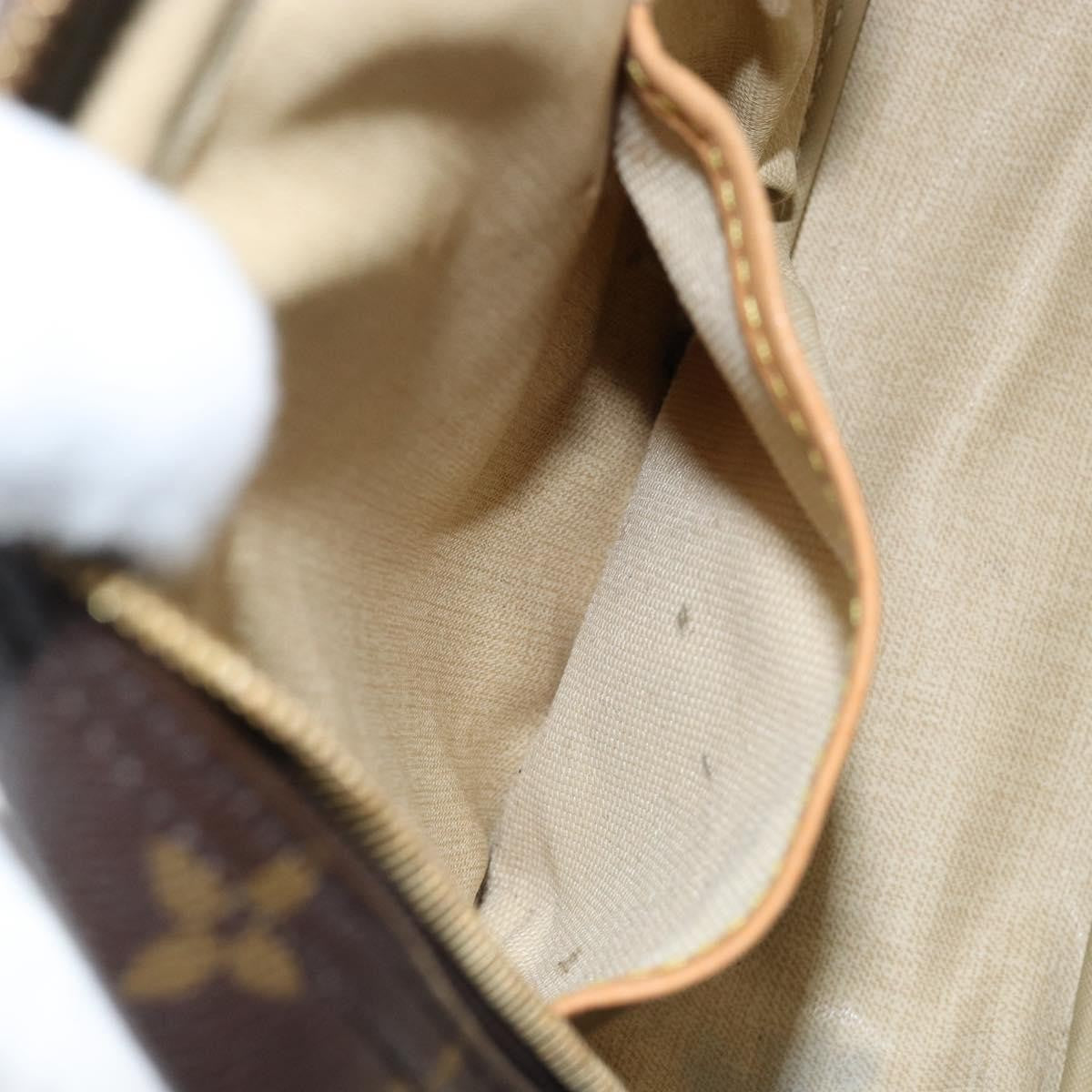 Louis Vuitton Trouville Handbag Monogram Canvas, BROWN, CANVAS, Handbag