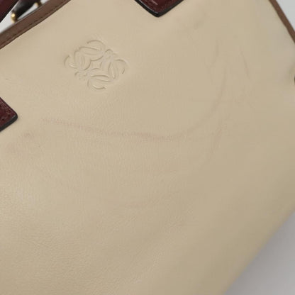 Loewe Amazona Bag Leather, BEIGE, LEATHER, Handbag