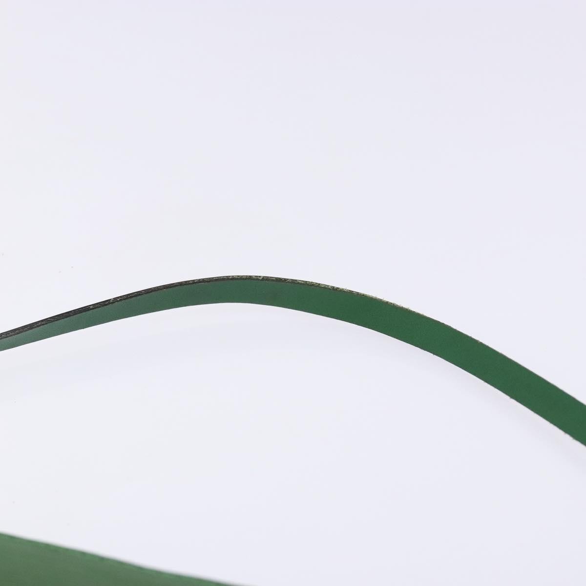 Louis Vuitton Pochette Accessoires Epi Leather, GREEN, LEATHER, Clutche & pouche