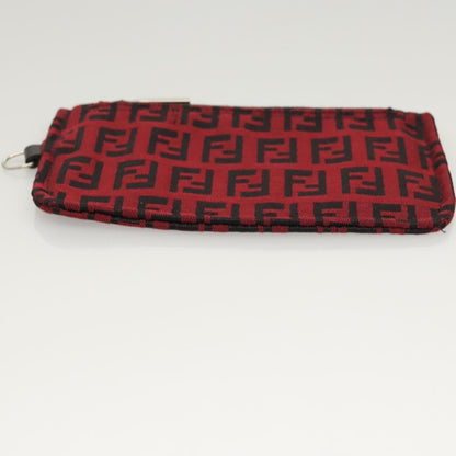Fendi Zucca Tote bag FF motif, RED, CANVAS, Tote bag