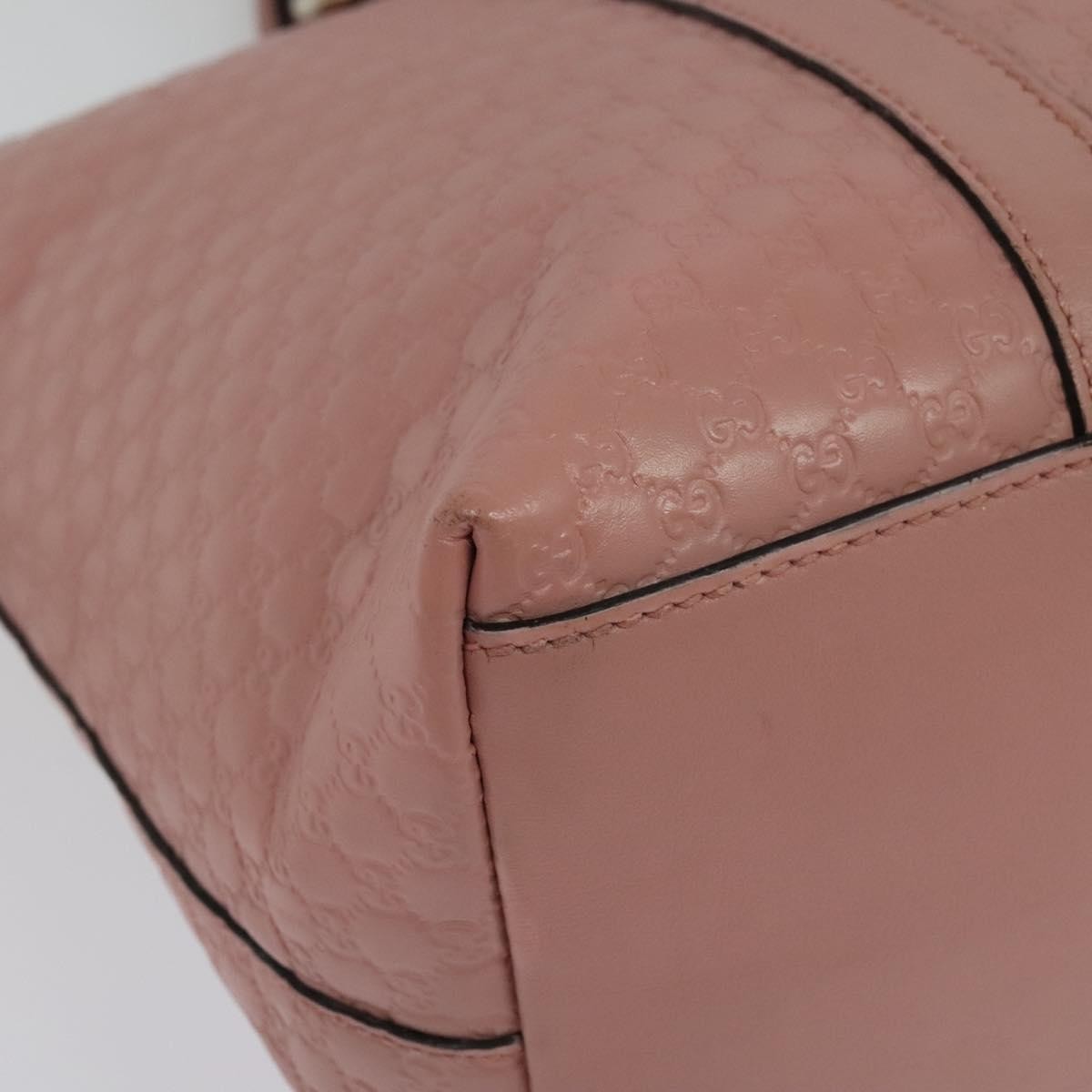 Gucci Margaux Tote (Outlet) Microguccissima Leather, PINK, LEATHER, Tote bag