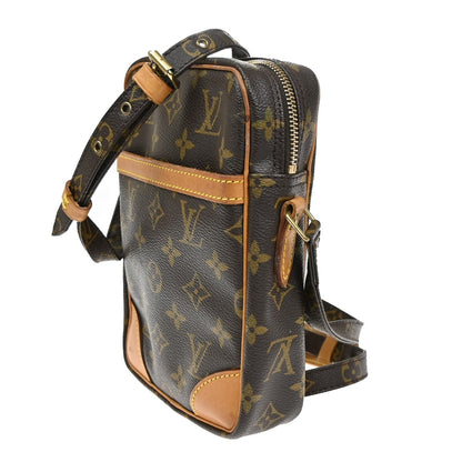 Louis Vuitton Danube Handbag Monogram Canvas, Brown, Canvas, Shoulder Bag