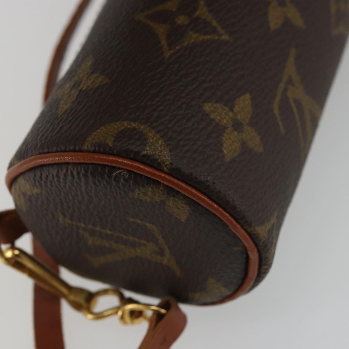Louis Vuitton Papillon Pochette Monogram Canvas, Brown, Canvas, Clutch